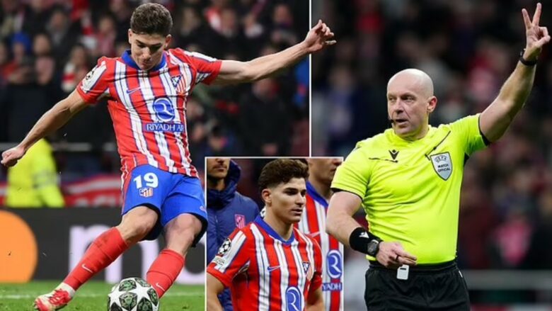 Atletico Madridi lëshoi ​​një deklaratë të ashpër, dënon vendimin e VAR-it për penalltinë e Alvarezit