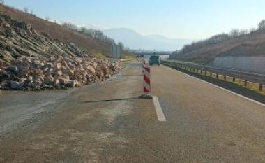 Rrëshqitja e dheut, Ministria e Infrastrukturës njofton se është lëshuar për qarkullim autostrada Vermicë-Prishtinë