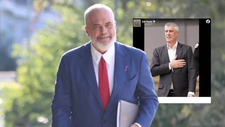 Edi Rama reagon pas vizitës së Thaçit në Kosovë: 