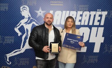 Komuna e Prishtinës nderon Laureatët e Vitit 2024 – Granit Kuleta merr mirënjohje për kontributin në Bodybuilding/Fitnes