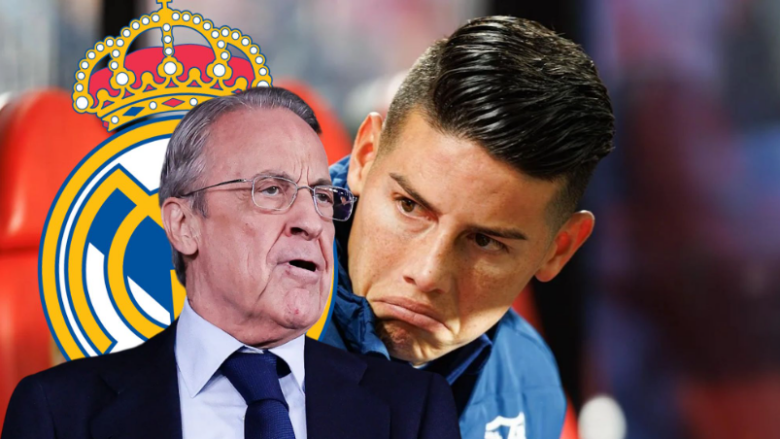 Ia bëri vetëm një pyetje të thjeshtë: James tregon se si e bindi Perez që të transferohej te Real Madridi