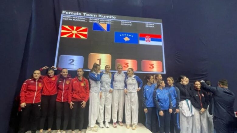 Kosova dhe Serbia së bashku në podium – ndodhi në Mal të Zi në sportin e karatesë