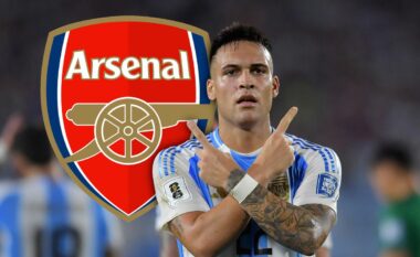 Lautaro Martinez ka një admirues të madh brenda Arsenalit