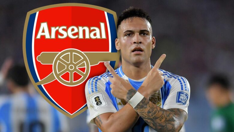 Lautaro Martinez ka një admirues të madh brenda Arsenalit