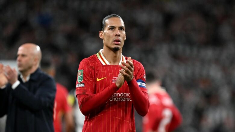 “Kështu funksionon futbolli – humb dy herë në pesë ditë dhe bota shkatërrohet” – Van Dijk flet për dy humbjet e dhimbshme të Liverpoolit