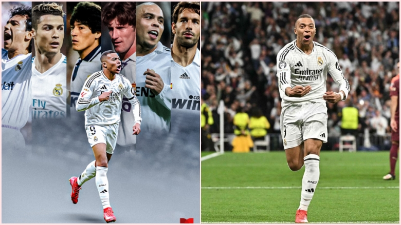 Mbappe barazon Sukerin dhe Zamoranon - ai ka nevojë për nëntë gola të tjerë për të thyer rekordin e klubit