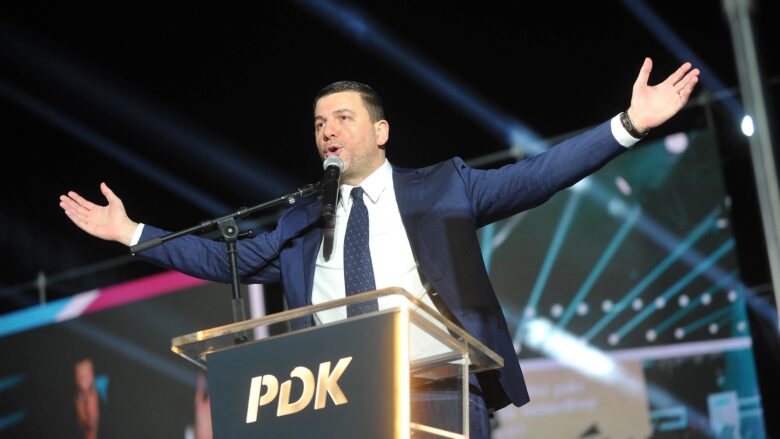 Krasniqi: PDK-ja shënoi rezultat historik me 50 mijë vota më shumë