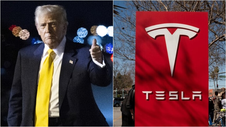 Donald Trump premton të blejë një Tesla pas rënies së aksioneve të prodhuesit të makinave elektrike