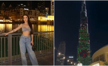 Xheneta Fetahu publikon fotografi nga pushimet në Dubai