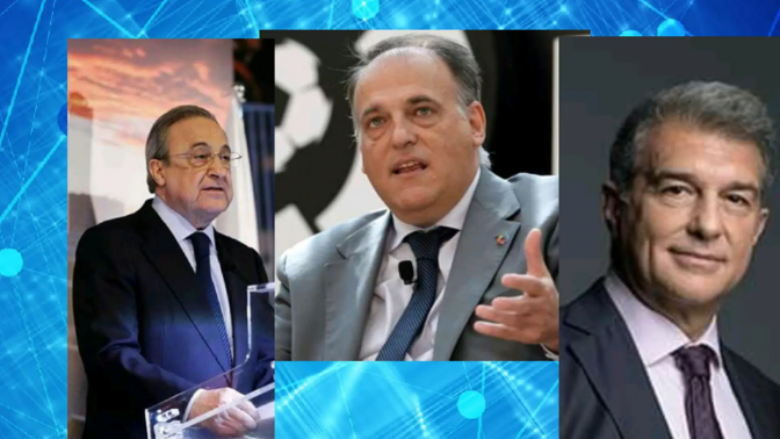 Konfirmohet edhe nga Javier Tebas se Florentino Perez ka ndikuar në regjistrimin e dy lojtarëve të Barcelonës