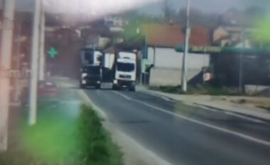 Policia e Kosovës përmes radarit mobil identifikon shoferin për tejkalim të parregullt në vijën e plotë