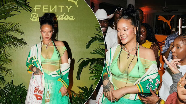 Rihanna shkëlqen në festën Fenty x Puma në Barbados, anulon koncertet e kthimit