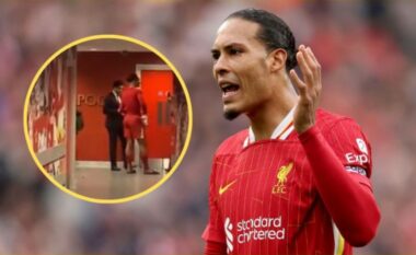 Van Dijk te PSG? Imazhet në Anfield me Al Khelaifi dhe Luis Campos ndezin thashethemet