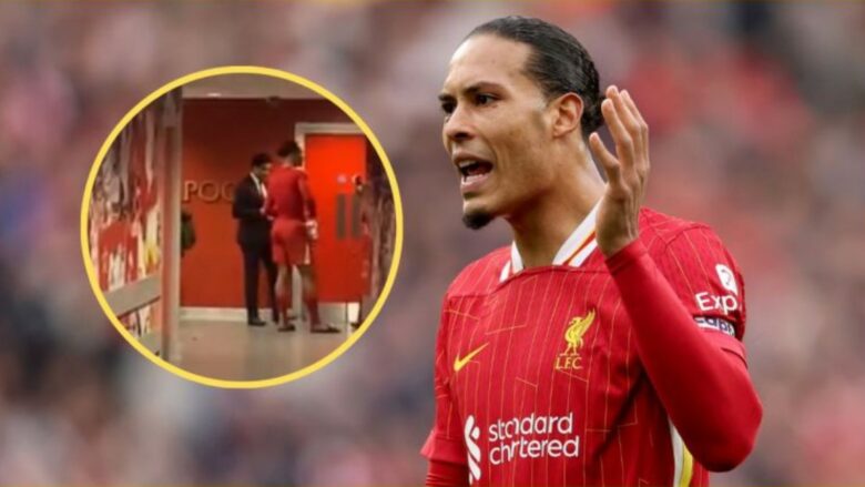 Van Dijk te PSG? Imazhet në Anfield me Al Khelaifi dhe Luis Campos ndezin thashethemet