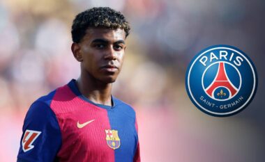 PSG tundon Lamine Yamalin duke i ofruar kontratën marramendëse që merrte Mbappe