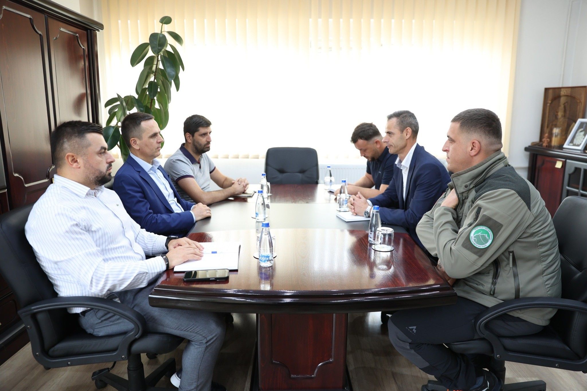 Municipality of Tetovo and "Sharr Mountain" National Park sign ...